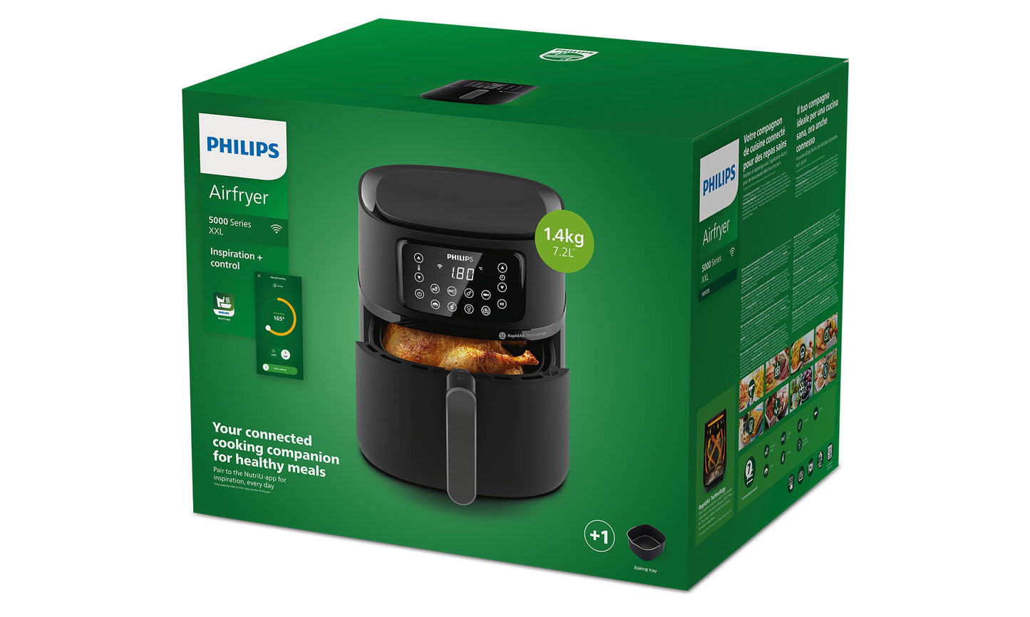 Philips 5000 series Airfryer XXL Connected 6 portions 7.2L