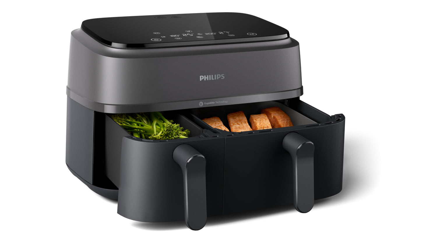 Philips 3000 series Dual Basket Airfryer 9L (3L + 6L)