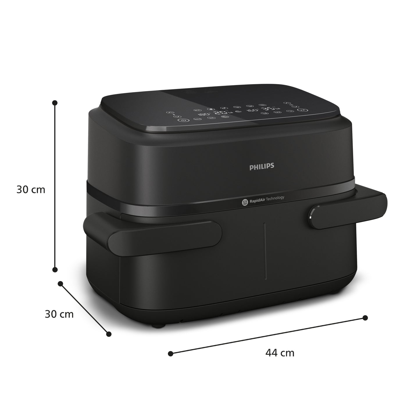 Philips 1000 series FlexDrawer Dual Basket Air Fryer 7.1 Liters