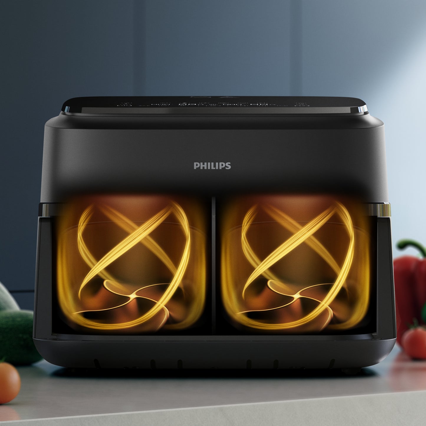Philips 1000 series FlexDrawer Dual Basket Air Fryer 7.1 Liters