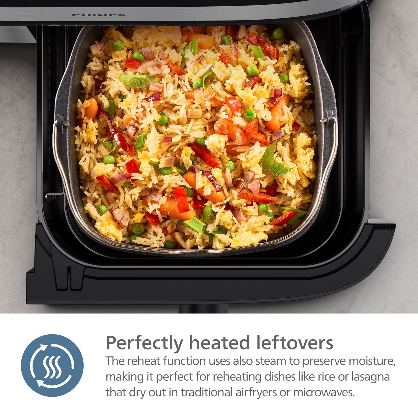 Philips 5000 series Dual Basket Airfryer with Steam
