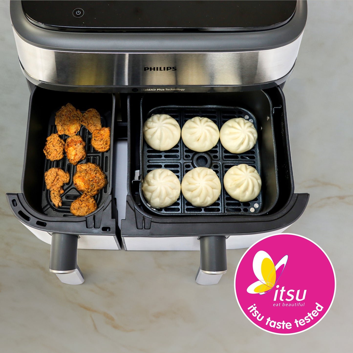 Philips 5000 series Dual Basket Airfryer with Steam